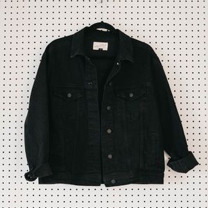 black denim jacket - target